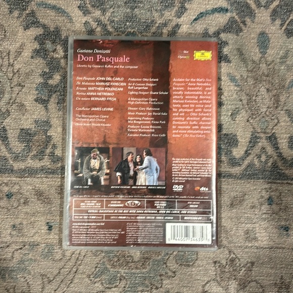 DVD - DONIZETTI DON PASQUALE The Metropolitan Opera Orchestra And Chorus - Picture 2 of 4